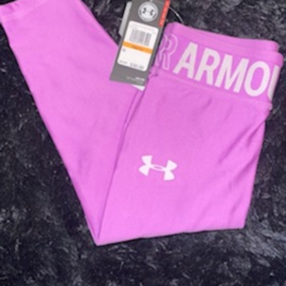 Youth Under Armour Leggings 💜 - Picture 3 of 3
